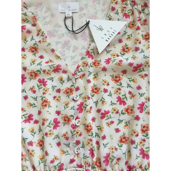 Lost + Wander Floral Dress Size Small - Picture 5 of 10
